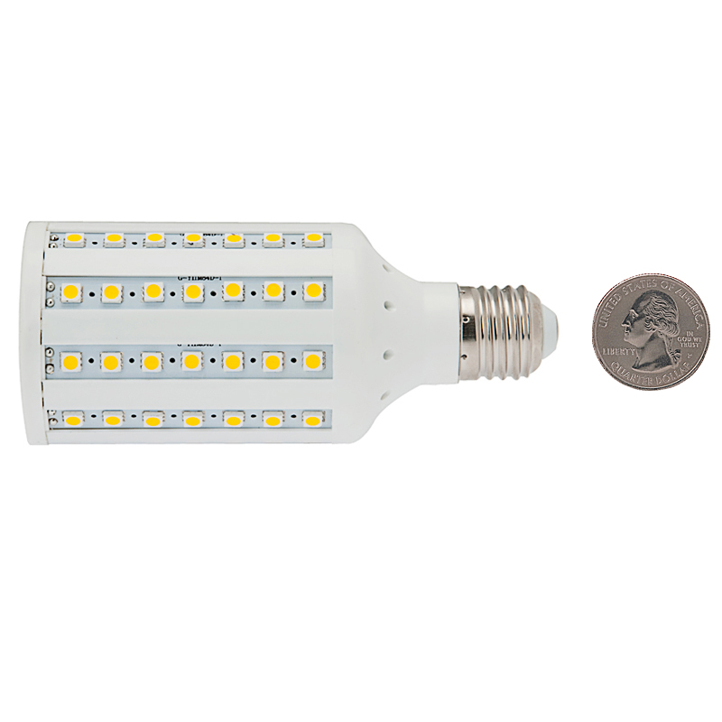 Dimmable Corn Shape T10 E26/E27 LED Tubular Bulb, 16 Watts, 100W Equivalent, 2-Pack, AC100-130V or 220-240V